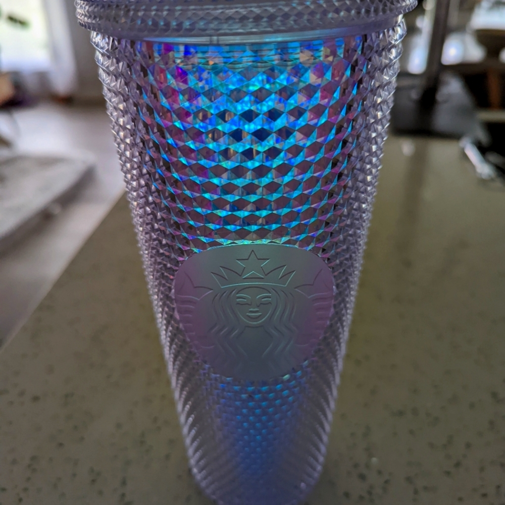 Rare Starbucks 2018 Unicorn Iridescent Tumbler